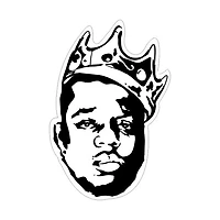 Biggie Vinyl Sticker