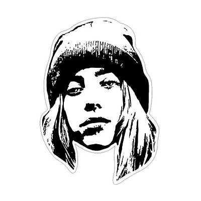 Billie Eilish Vinyl Sticker
