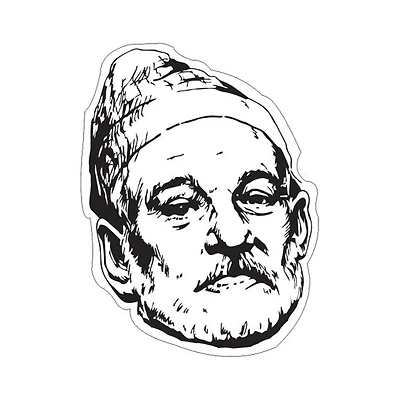 Bill Murray Vinyl Sticker