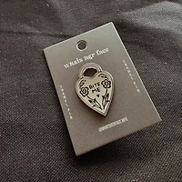 Bite Me Locket Enamel Pin