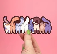 Cat Butts Bookmark