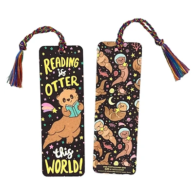Reading Is Otter This World Bookmark