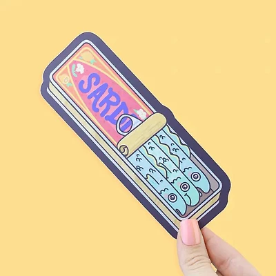 Tin Fishies Sardine Bookmark