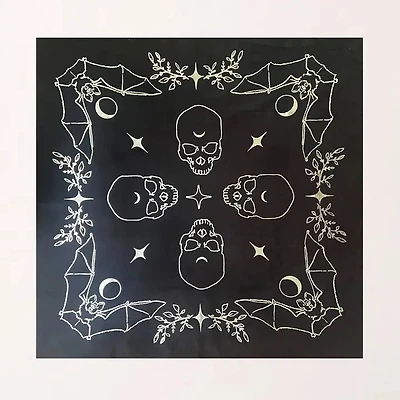 Black Velvet Altar Cloth