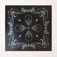 Black Velvet Altar Cloth