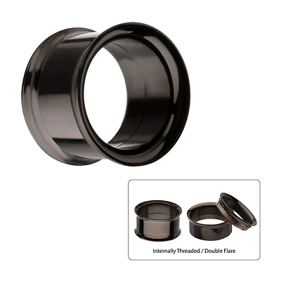 0g Black PVD Titanium Machinehead