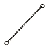 Cadena de eslabones titanio PVD negro