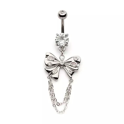 Bow With Chains Navel