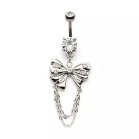 Bow With Chains Navel