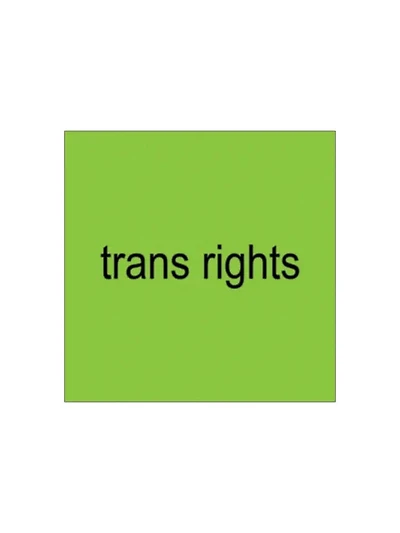 Trans Rights Brat Charli Sticker