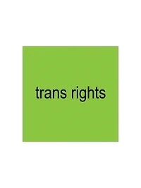 Trans Rights Brat Charli Sticker