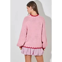 Stupid Cupid Knit Sweater