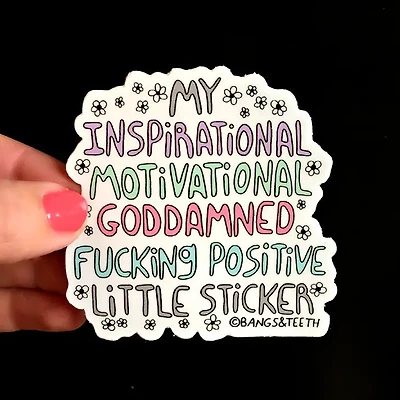 Inspirational Sticker