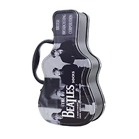 The Beatles Guitar Tin Crew Socks