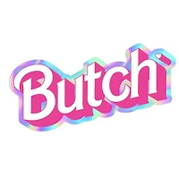 Butch Lesbian Doll Sticker