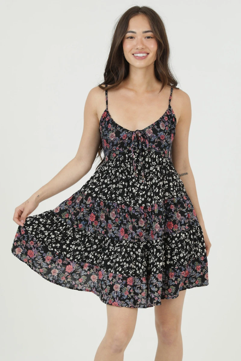 Rullfe Dress With Spaghetti Straps