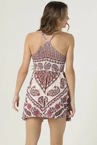 Ruffle Dress With Spaghetti Straps