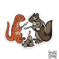 Campfire Friends Sticker