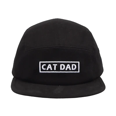 Cat Dad Rectangle Label Hat