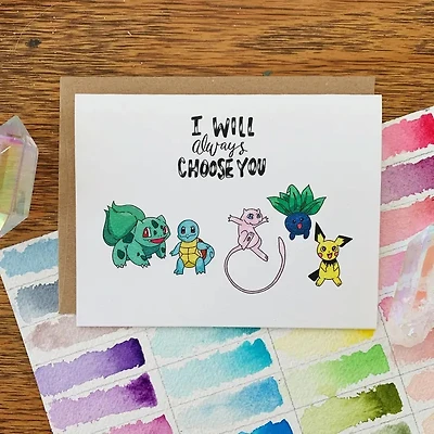 Cartoon Greeting Card