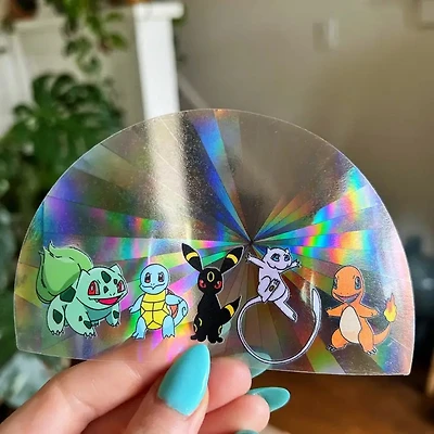 Cartoon Inspired Suncatcher Decal
