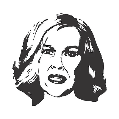 Catherine Ohara Vinyl Sticker