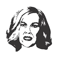 Catherine Ohara Vinyl Sticker