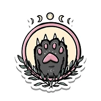Cat Paw Sticker