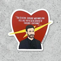 Roy Kent Lightning Sticker