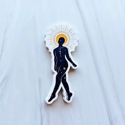 Celestial Women Vinyl Sticker