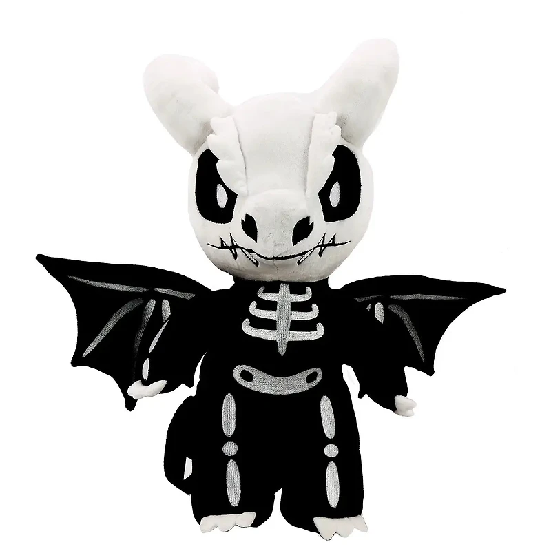 Plush Skeleton Dragon Backpack