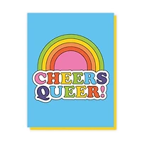 Cheers Queers Greeting Card