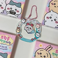 Chiikawa Twinkle Hologram Random Key Ring Blind Box
