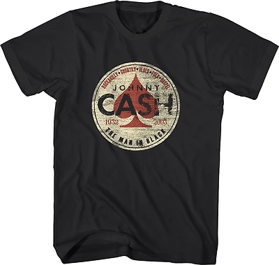 Johnny Cash the man black