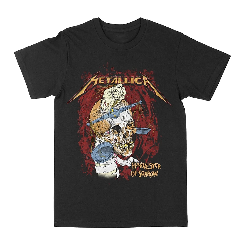Metallica Harvest of Sorrow Band Tee