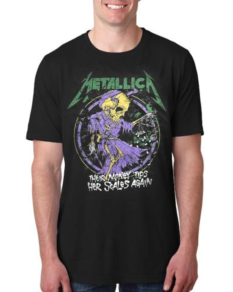 METALLICA PUNTA SU ESCALAS NEGRO