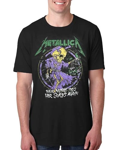 METALLICA PUNTA SU ESCALAS NEGRO