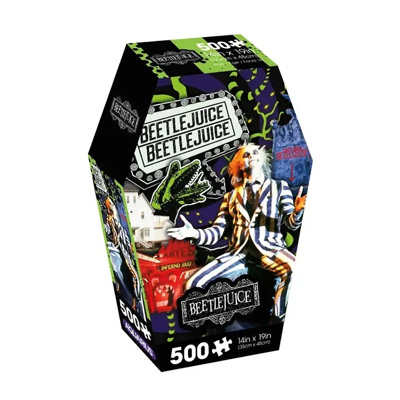 Beetlejuice Coffin Box 500 Piece Jigsaw