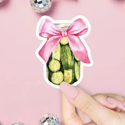 Coquette Pickle Sticker