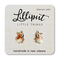 Corgi Butt Earrings