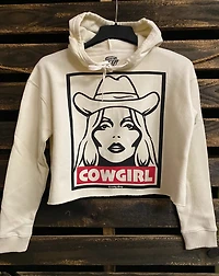 Crop Hoodie Cowgirl