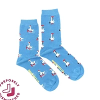 Goose In Rain Socks