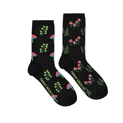 Neon Mushroom Socks