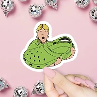 Crocodile Hunter Sticker
