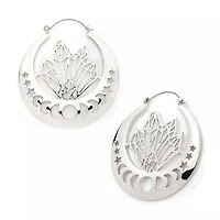 Crystal Moon Phase Cutout Hangers