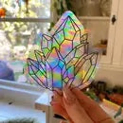 Crystal Suncatcher Window Decal