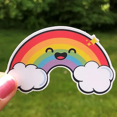 Cute Rainbow Sticker Kawaii