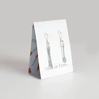 Fork My Life Earrings