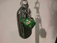 D20 Clasp Charms - Keychains / Zipper Pulls - Trpg Dice