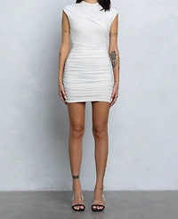 Rouched Bodycon Dress